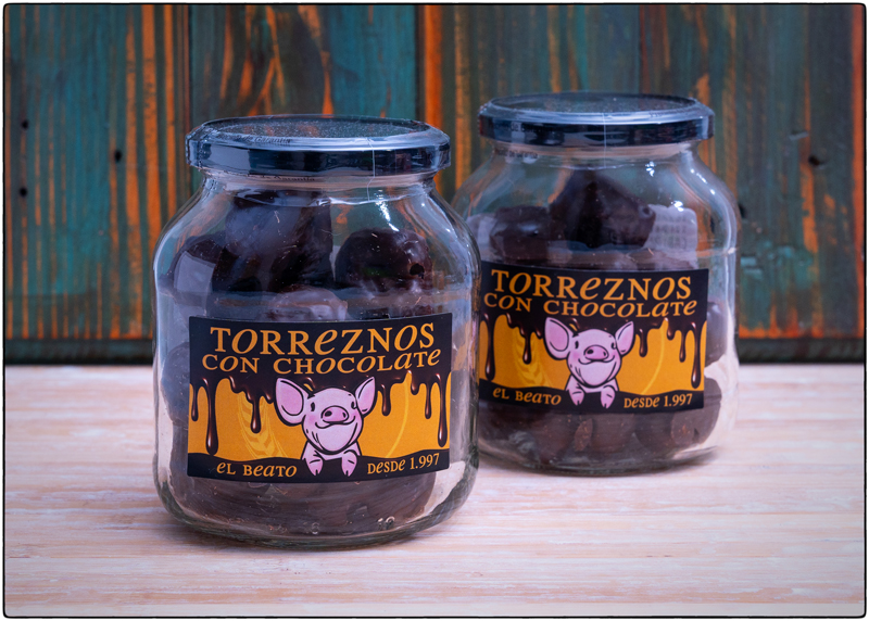 Torreznos con Chocolate
